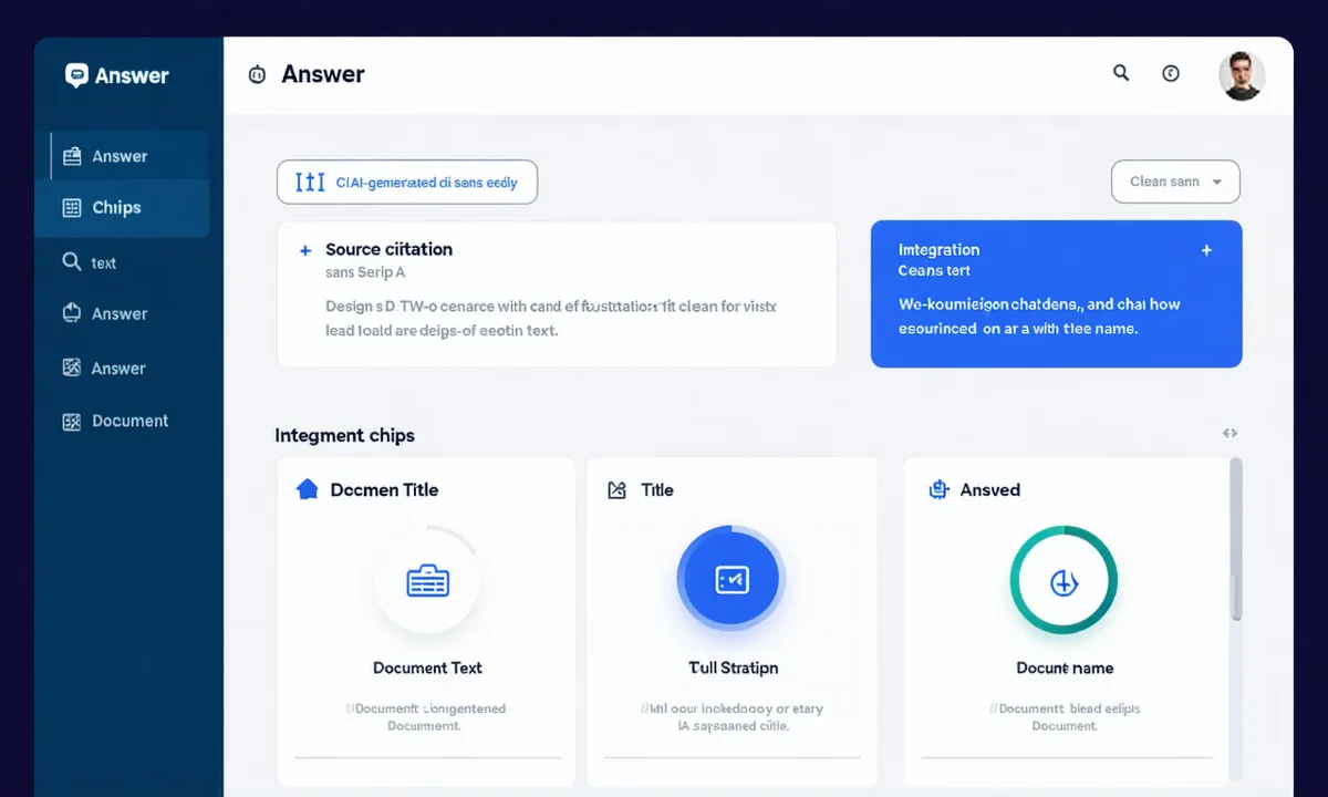 Knowharbor web interface showing a question answered with an AI response and two source citation cards linking back to Confluence and Jira